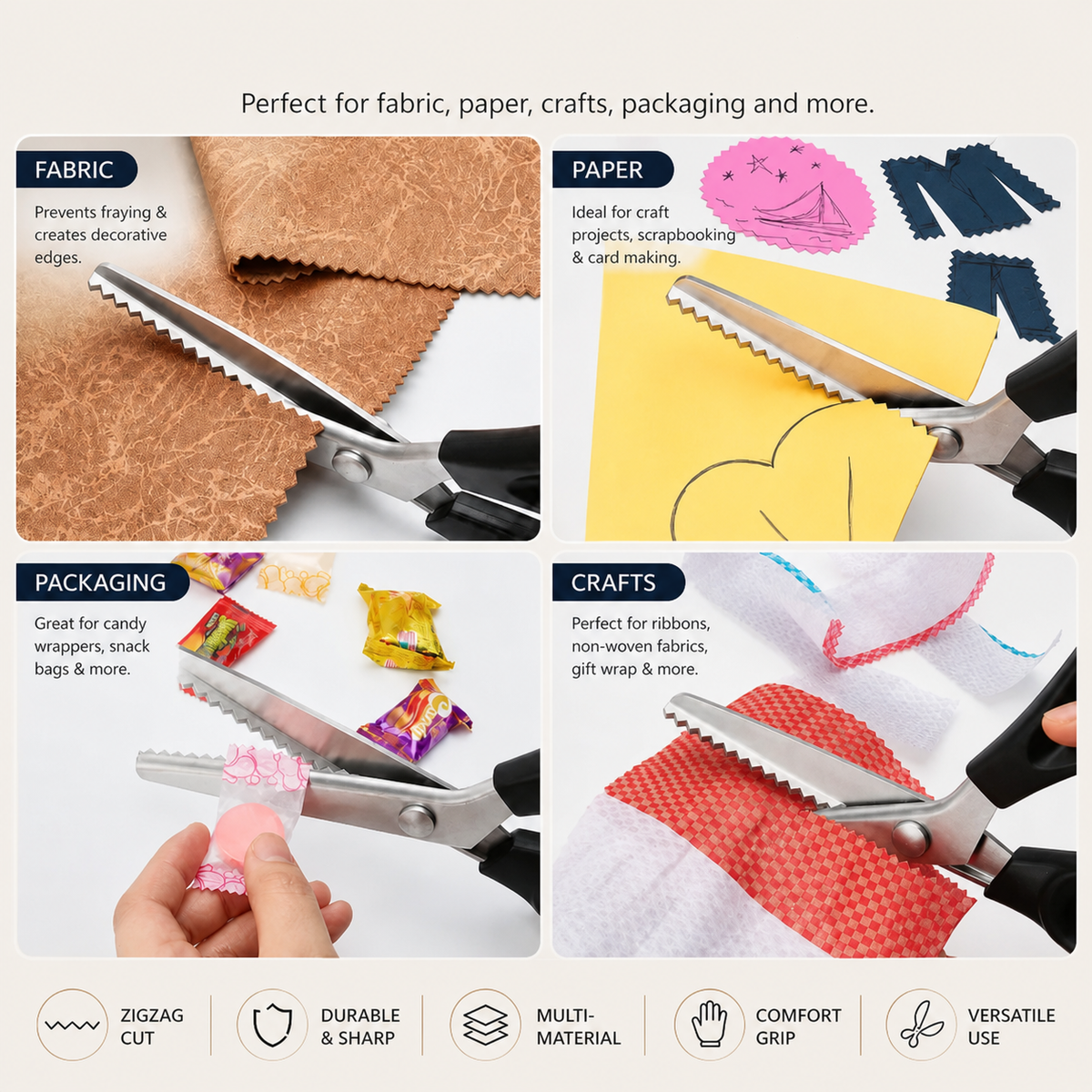 Stainless Steel Pinking Shears