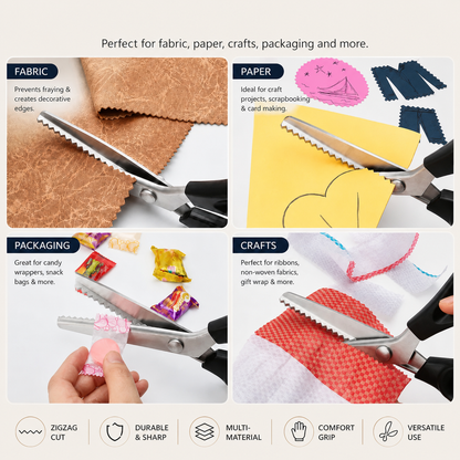 Stainless Steel Pinking Shears