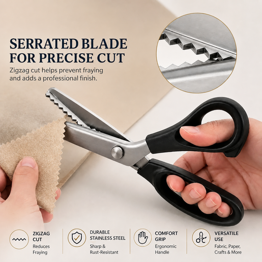 Stainless Steel Pinking Shears