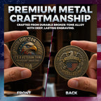 “DD-214 – It’s a Veteran Thing” Commemorative Coin🪙 | Honor, Pride & Brotherhood