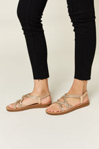 Women's Heeled Evening Sandals with Cushioned Sole for All-Day Comfort