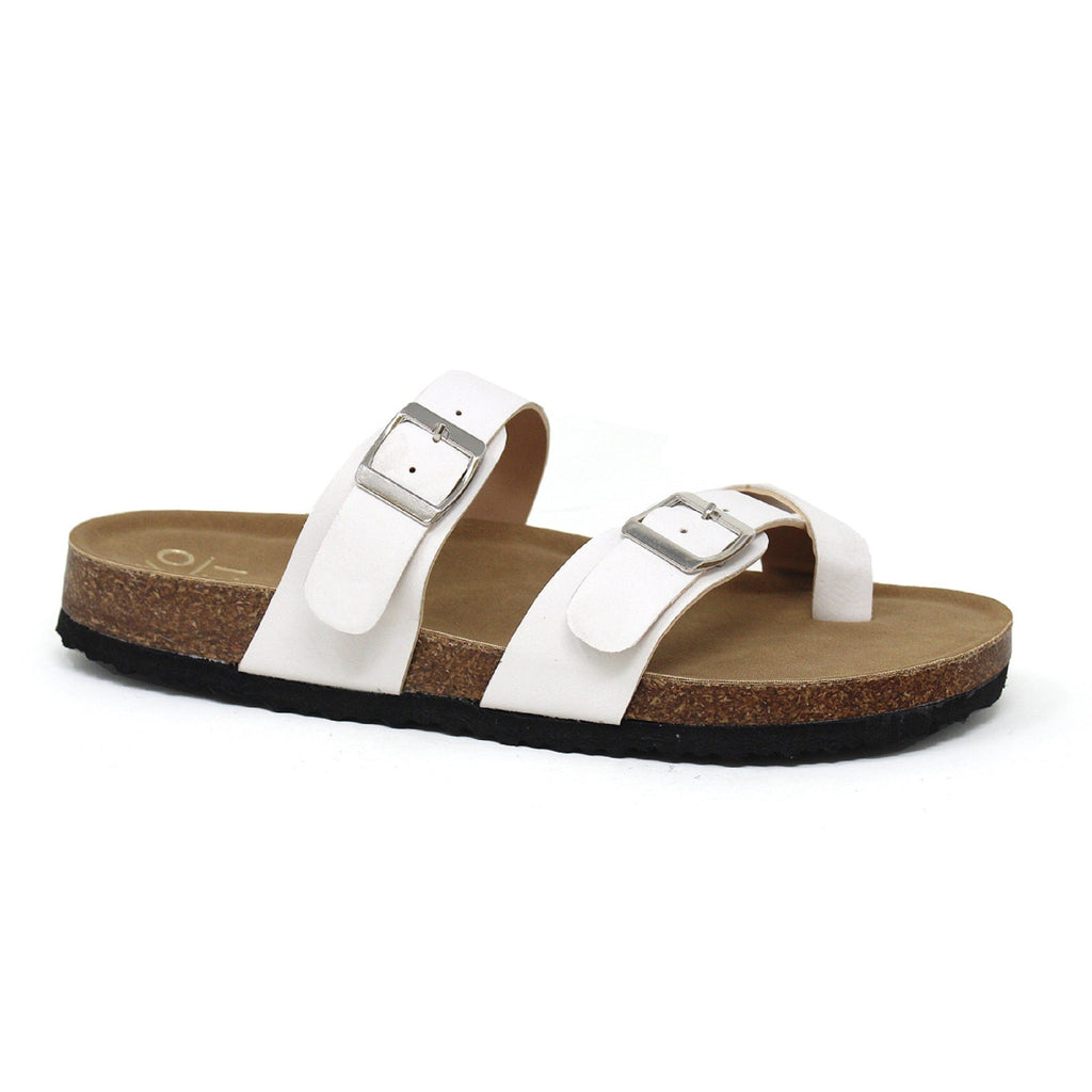 Women's Lace Flat Open-Toe Sandals in Black with Cushioned Sole for All-Day Comfort