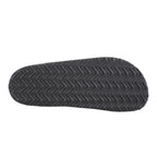 Women's Lace Flat Open-Toe Sandals in Black with Cushioned Sole for All-Day Comfort