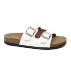 Women's Lace Flat Open-Toe Sandals with Cushioned Sole for All-Day Comfort