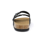 Women's Lace Flat Open-Toe Sandals with Cushioned Sole for All-Day Comfort