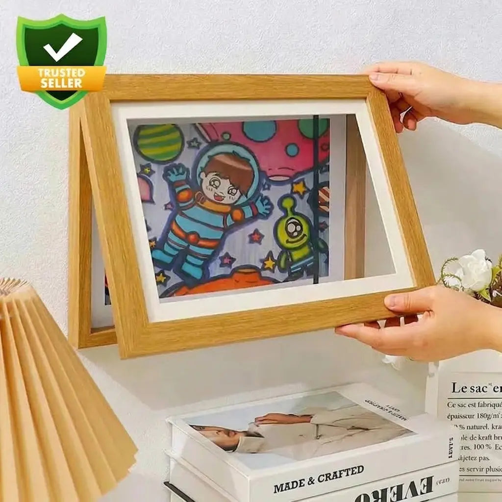Kids Art Display Magnetic Frame