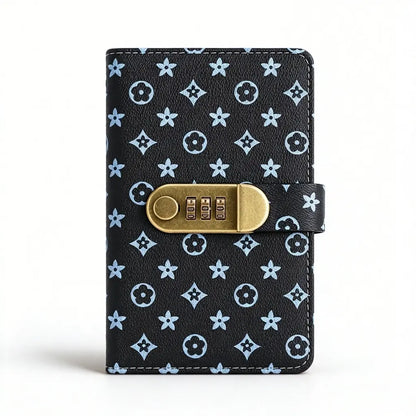 A6 Polyurethane Savings Binder with 3-Digit Resettable Lock – Budget Planner & Bill Organizer, 50 Sheets