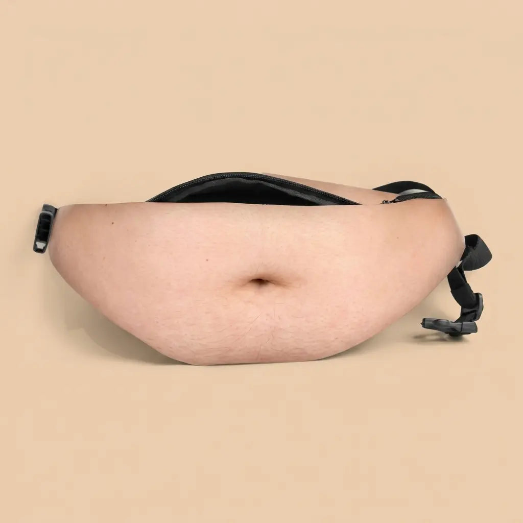 Beer Belly Fanny Pack – Funny Dad Bod Waist Bag