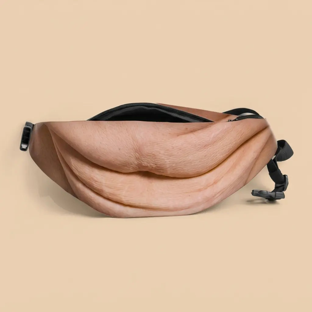Beer Belly Fanny Pack – Funny Dad Bod Waist Bag