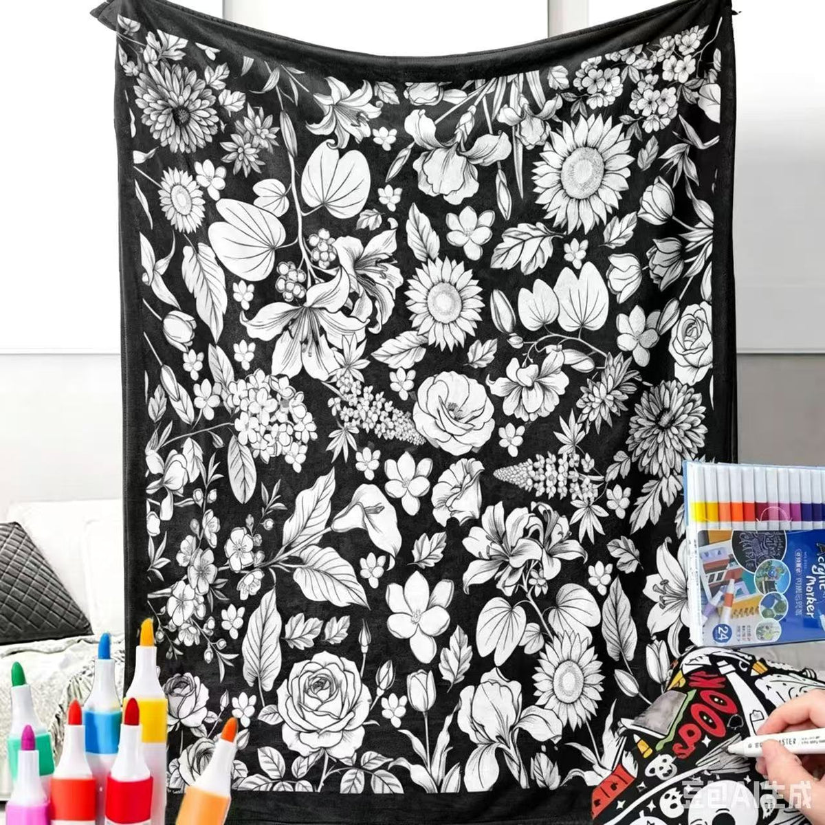 Coloring Blanket