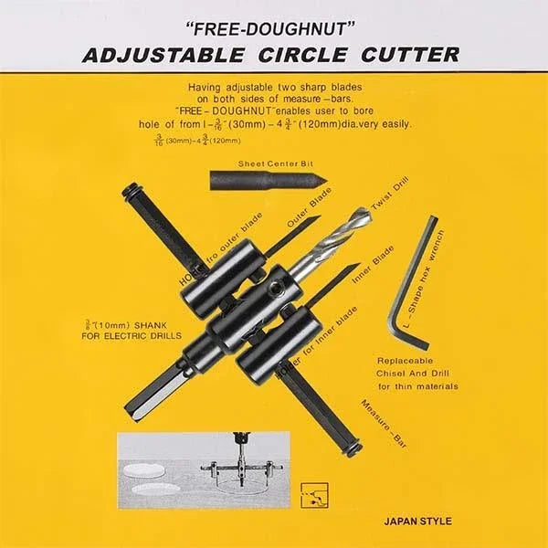 Adjustable Aircraft Type Hole Opener 30mm-120/200/300mm