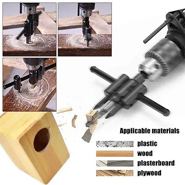 Adjustable Aircraft Type Hole Opener 30mm-120/200/300mm
