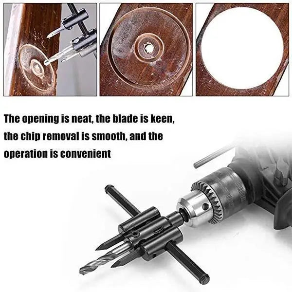 Adjustable Aircraft Type Hole Opener 30mm-120/200/300mm