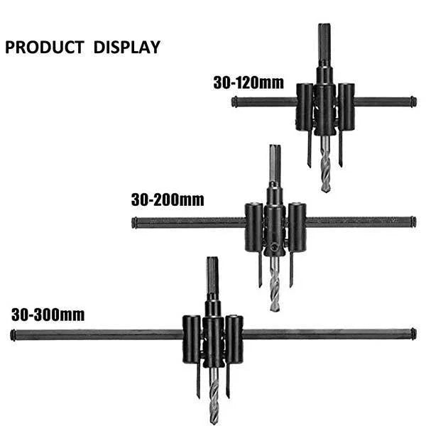Adjustable Aircraft Type Hole Opener 30mm-120/200/300mm