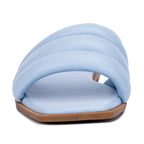 Women's Slip-On Flat Sandals with Cushioned Sole for All-Day Comfort