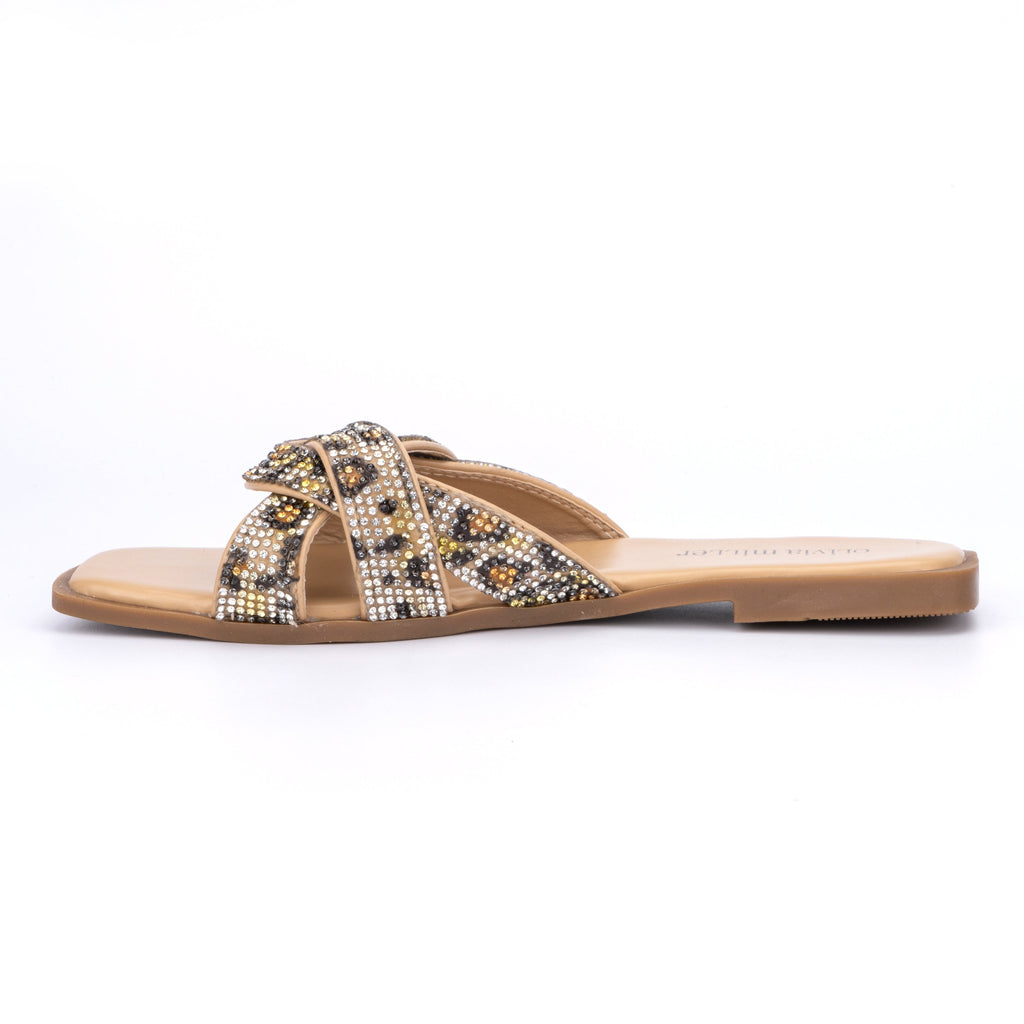 Women's Lace Flat Open-Toe Sandals with Cushioned Sole for All-Day Comfort