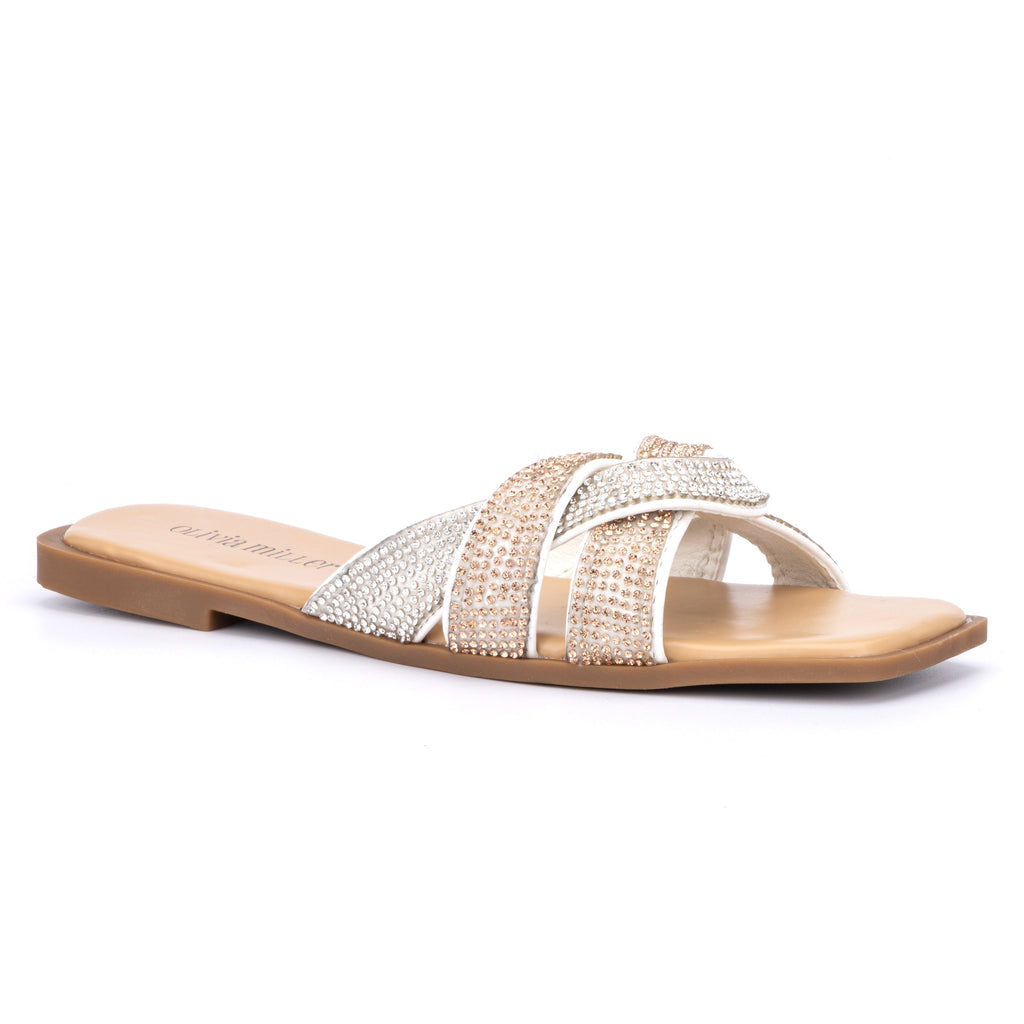 Women's Lace Flat Open-Toe Sandals with Cushioned Sole for All-Day Comfort