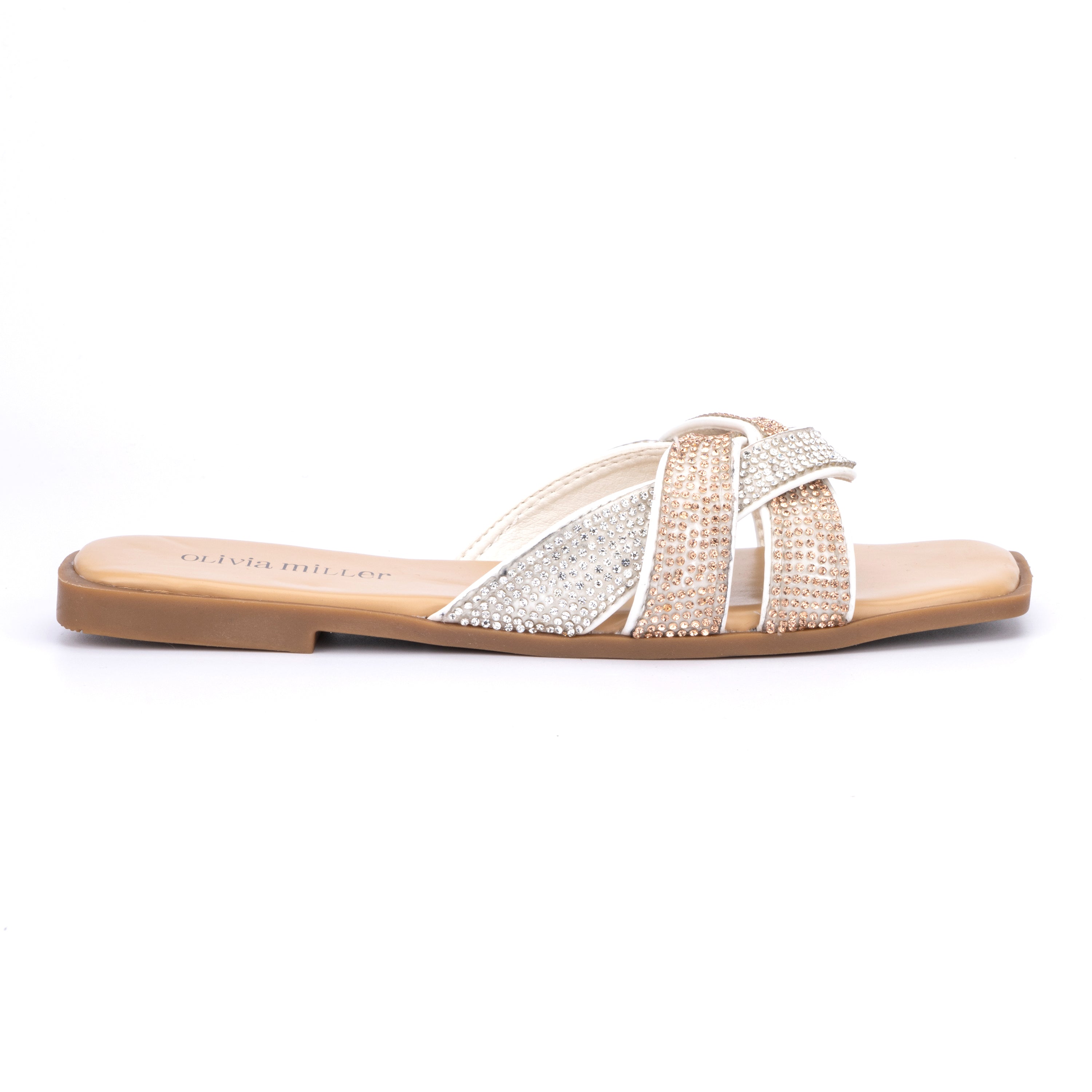 Women's Lace Flat Open-Toe Sandals with Cushioned Sole for All-Day Comfort