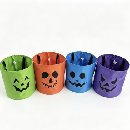 Halloween Candy Bucket with LED Lights`