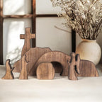 He is Risen The Empty Tomb Easter Scene Ornament - Celebrate the Spirit of Resurrection