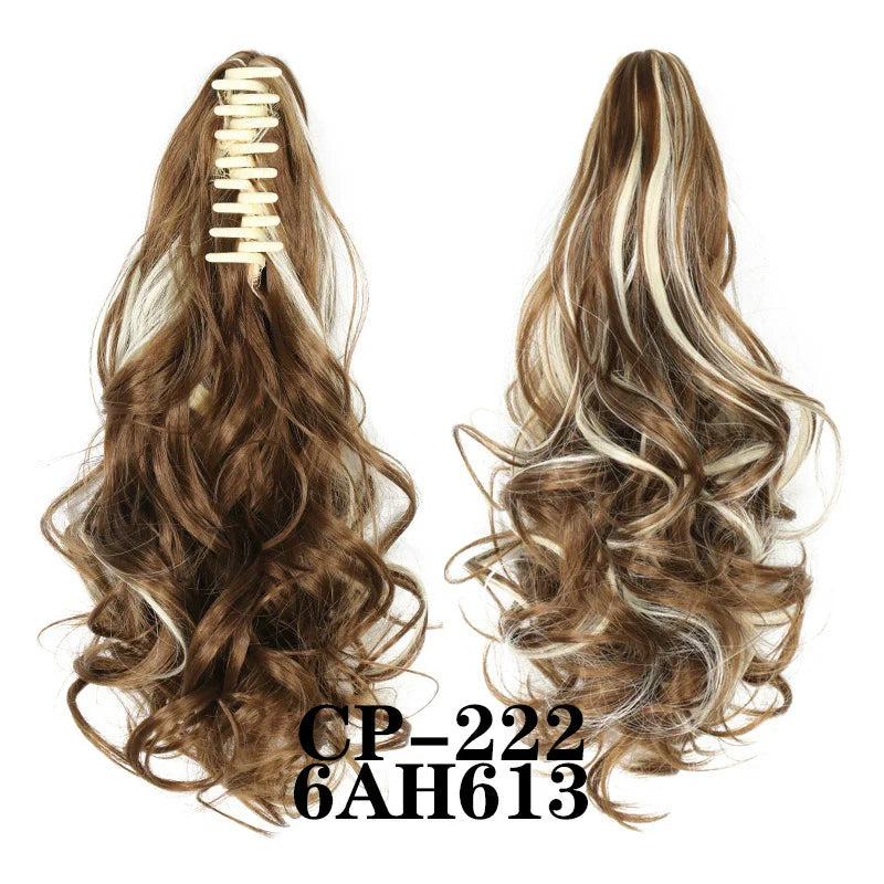 💜Limited time promotion 50%OFF💜Clip-on Wavy Ponytail Extension