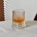 Luxury 360° Spinning Crystal Glass`