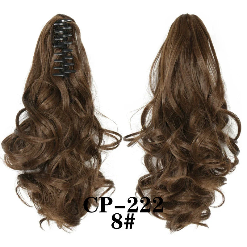 💜Limited time promotion 50%OFF💜Clip-on Wavy Ponytail Extension