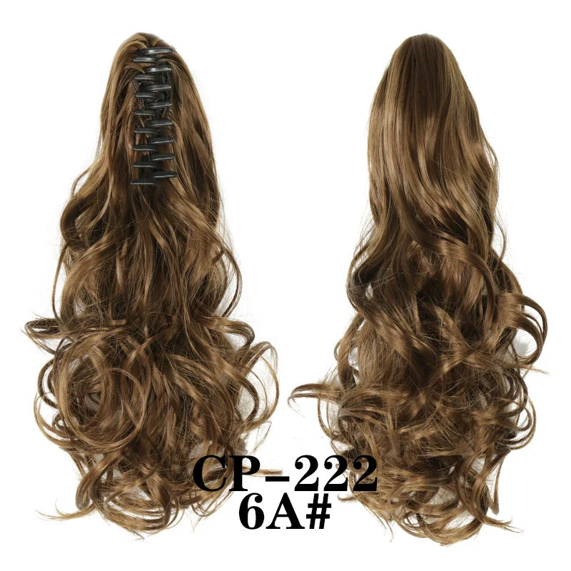 💜Limited time promotion 50%OFF💜Clip-on Wavy Ponytail Extension