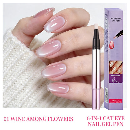 ✨ One-Step Gel Nail Pen – Salon-Quality Nails In Minutes-FREE GIFT Mini Nail Lamp