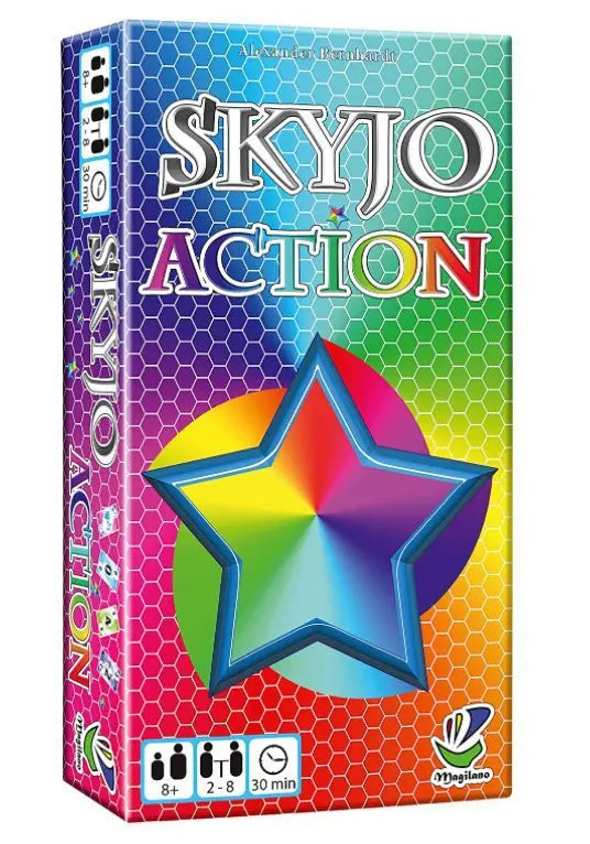 SKYJO Card Game, Fun Family Board Game for 2-8 Players, Classic or Action Edition