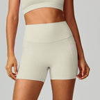 High Waisted Butt Lifting Tummy Control Shaping Workout Biker Shorts 5''