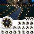 Outdoor Waterproof Solar Lights for Outside (8 Pack)