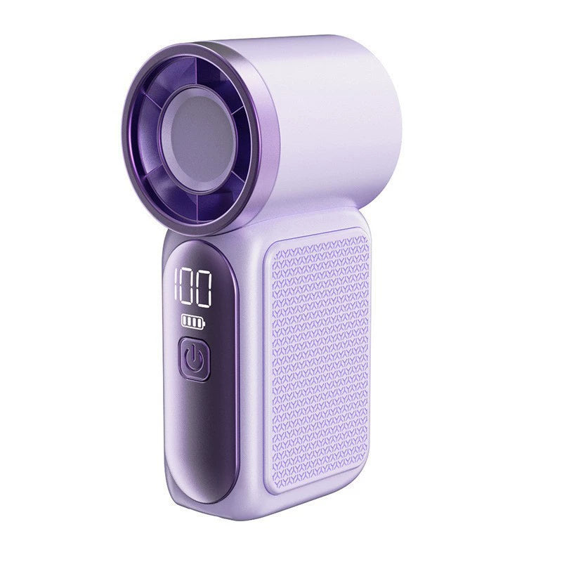 Ultra Compact Turbo Handheld Fan with LED Display