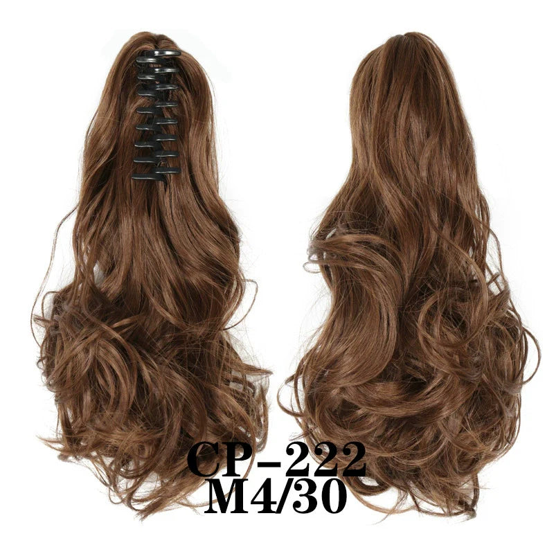 💜Limited time promotion 50%OFF💜Clip-on Wavy Ponytail Extension