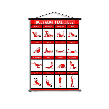 Fitness Exercise Workout Poster
