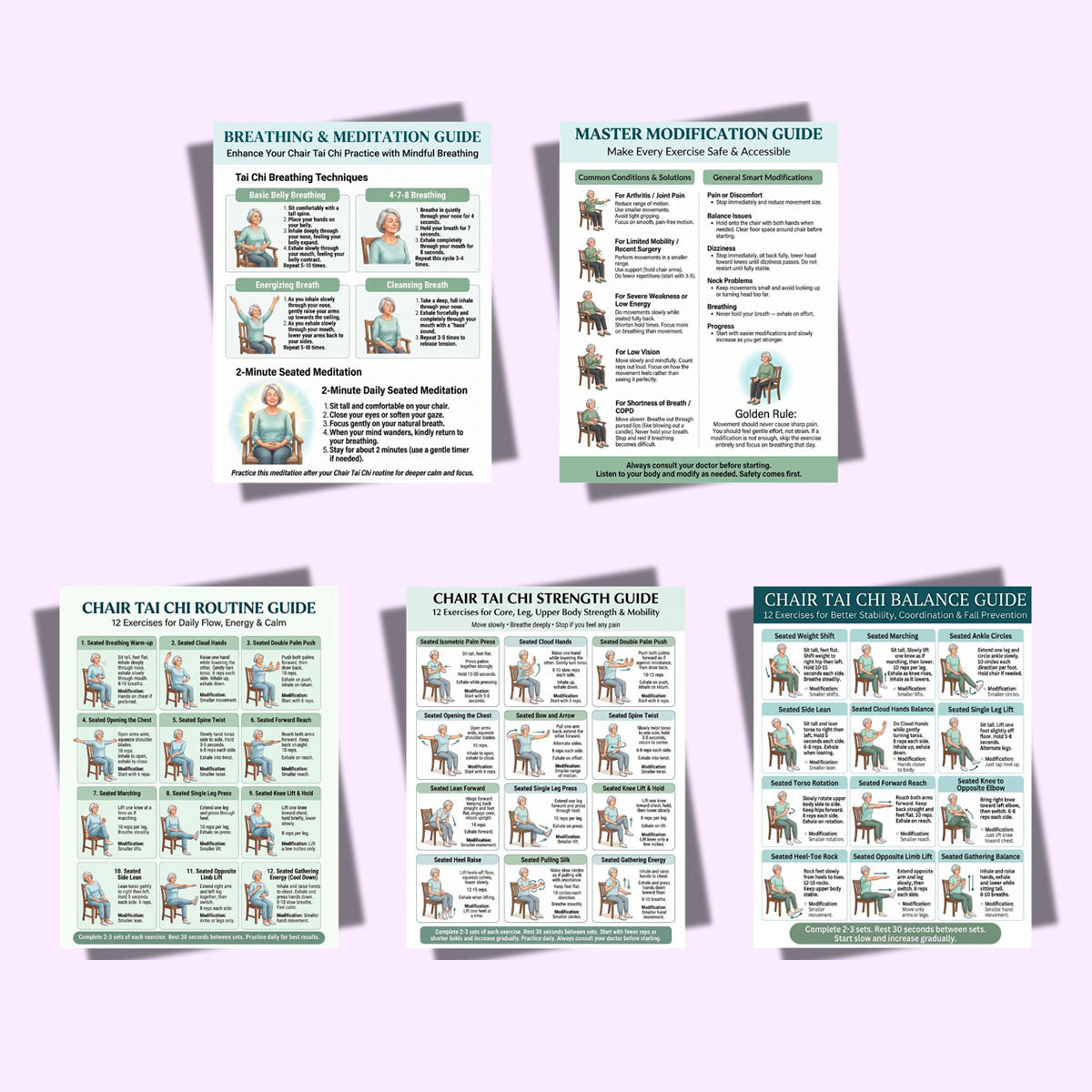 Walking Tai Chi Practice Poster
