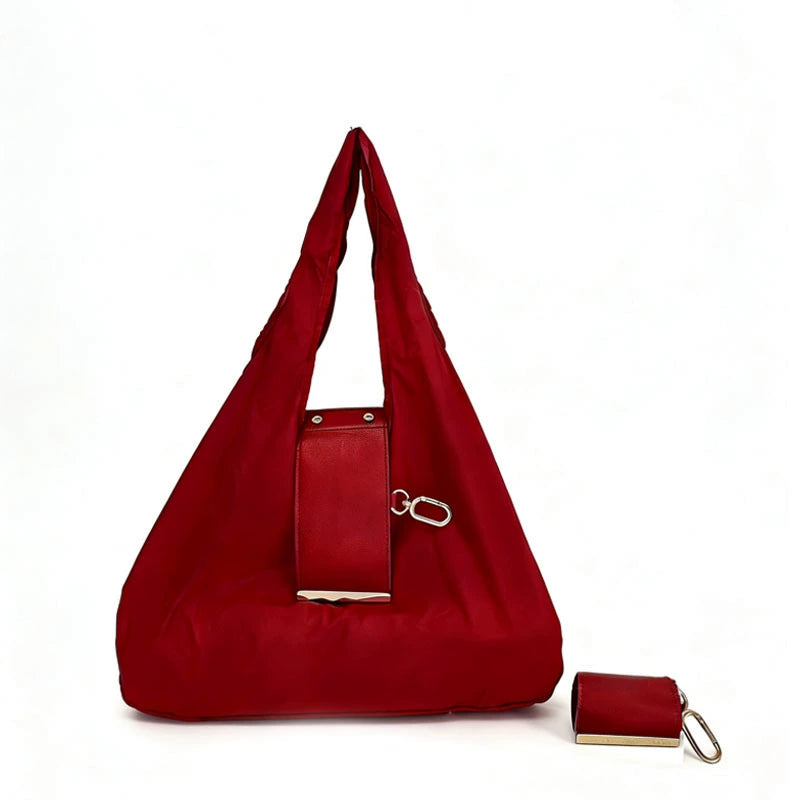 Portable Mini Keychain Tote Bag