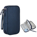 Travel Double Layers All-in-One Cable Organizer Pouch