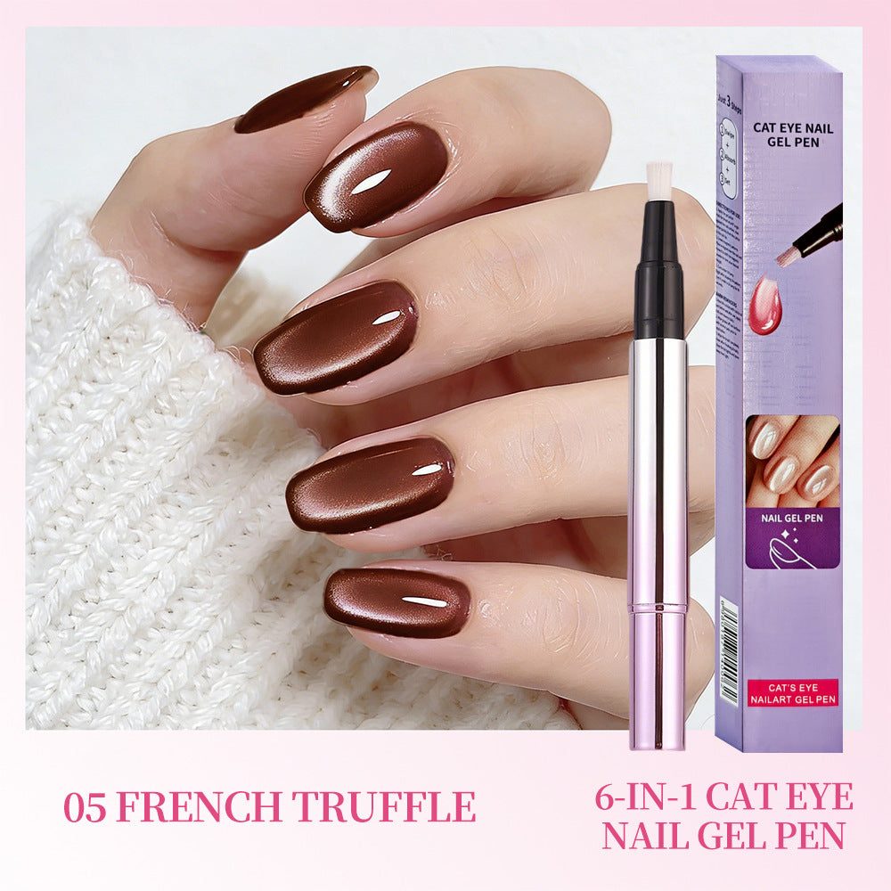 ✨ One-Step Gel Nail Pen – Salon-Quality Nails In Minutes-FREE GIFT Mini Nail Lamp