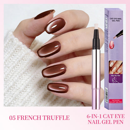 ✨ One-Step Gel Nail Pen – Salon-Quality Nails In Minutes-FREE GIFT Mini Nail Lamp