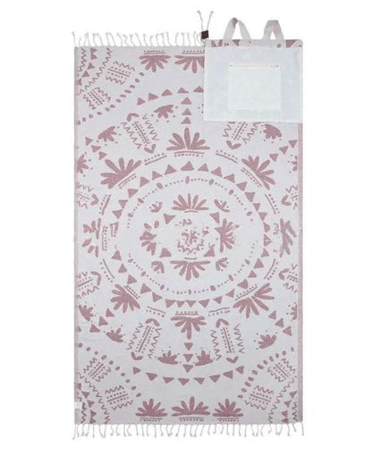 2-in-1 Turkish Cotton Towel Bag