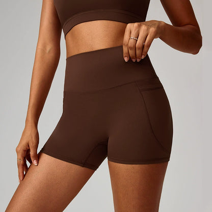 High Waisted Butt Lifting Tummy Control Shaping Workout Biker Shorts 5''