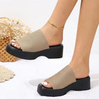 Women's Heeled Evening Sandals with Cushioned Sole for All-Day Comfort