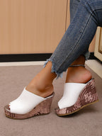 Women's Pu Leather Heeled Evening Sandals with Cushioned Sole for All-Day Comfort