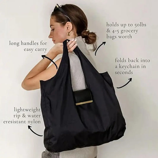 Portable Mini Keychain Tote Bag'