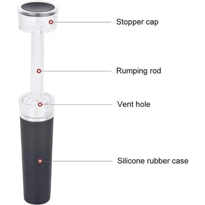 2 in 1 Air Pump Wine Bottle Opener