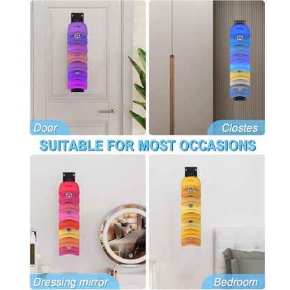 Piulelife™ HatOrganizer 1+1 FREE: Wall Mounted Hat Organizer Rack
