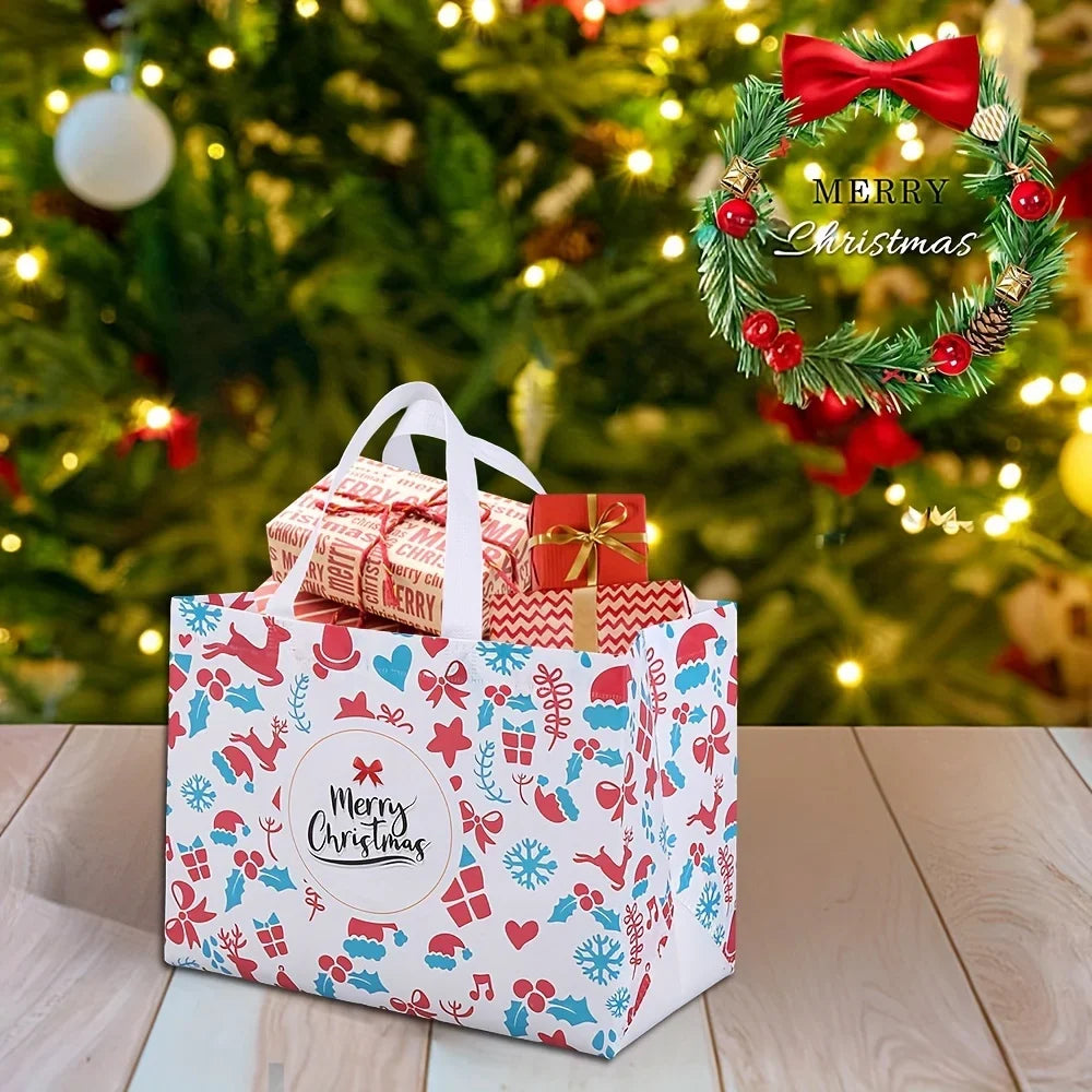 Large Christmas Gift Bags with Handles-2PCS
