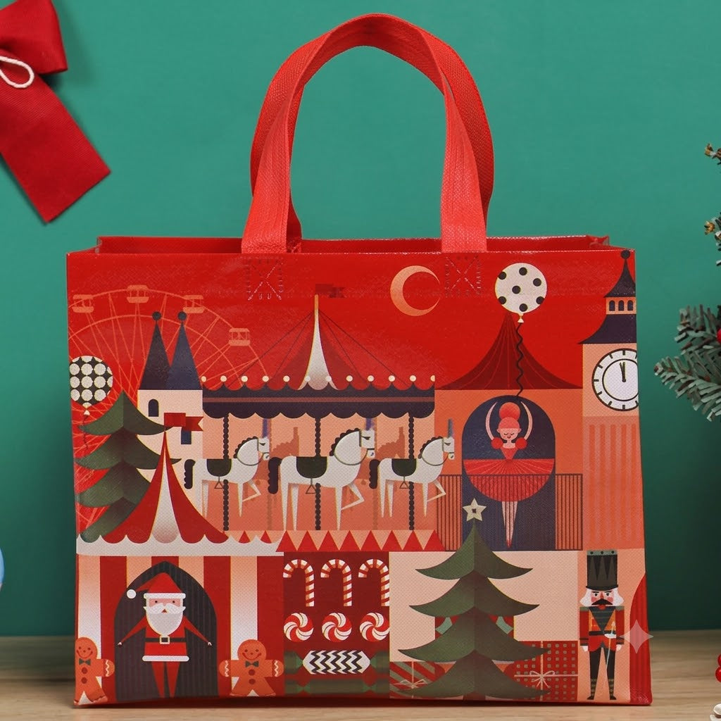 Large Christmas Gift Bags with Handles-2PCS