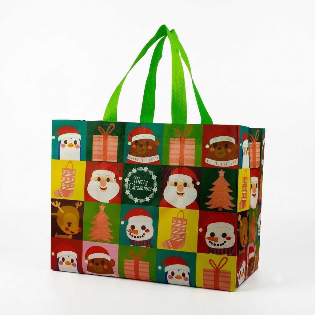 Large Christmas Gift Bags with Handles-2PCS
